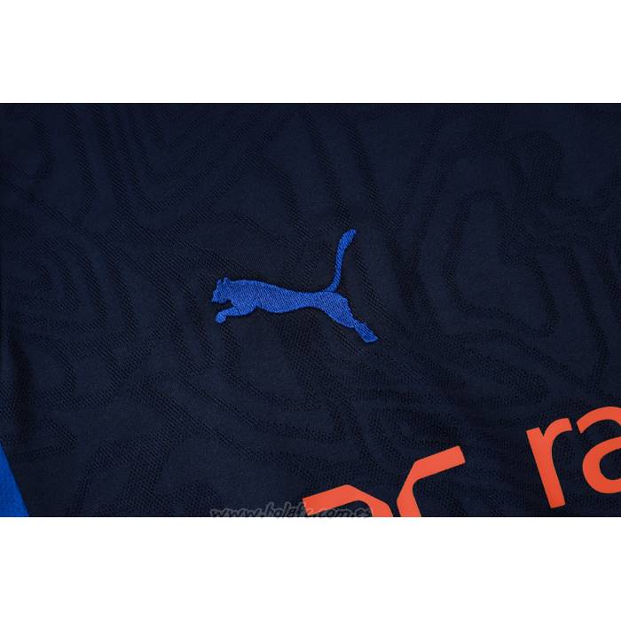 Chandal del Olympique Marsella Manga Corta 2024-2025 Azul - Pantalon Corto